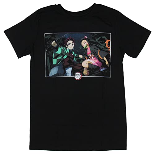 T-Shirt Tanjiro & Nezuko Kamado – Demon Slayer | Duo Iconique